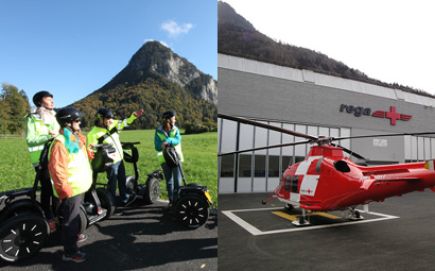 Segway Tour Interlaken mit Rega-Besuch