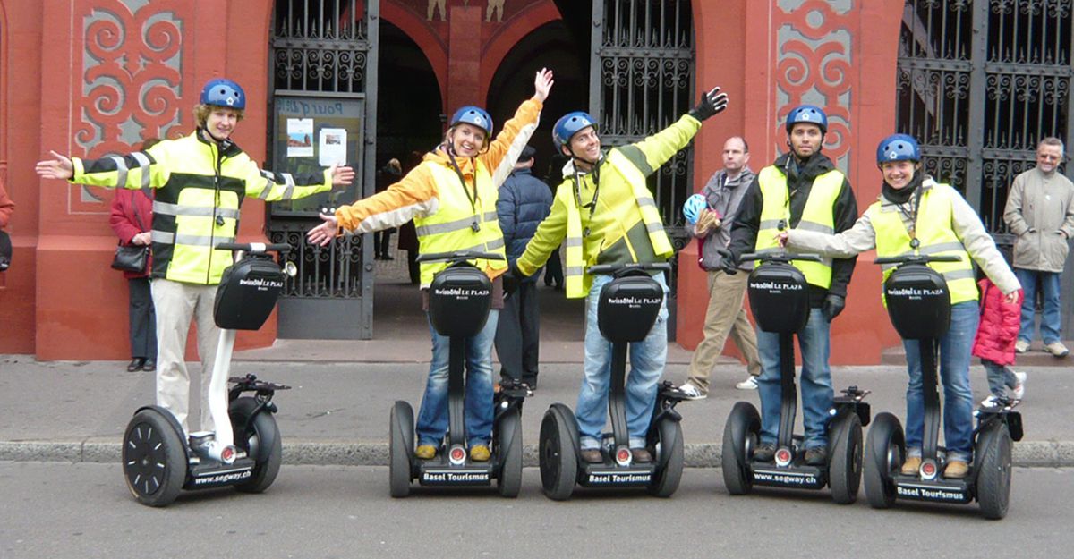 Segway tours d`hiver à Bâle